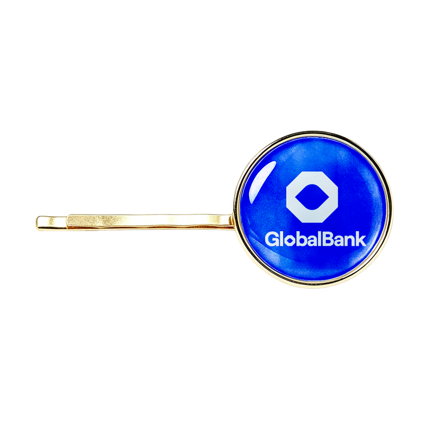 Epoxy Dome Metal Hair Clips - Custom Patch Factory