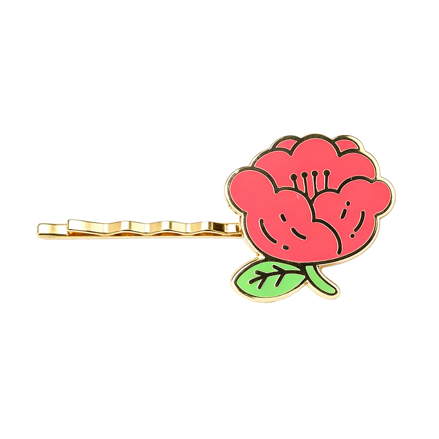 Hard Enamel Metal Hair Clips - Custom Patch Factory