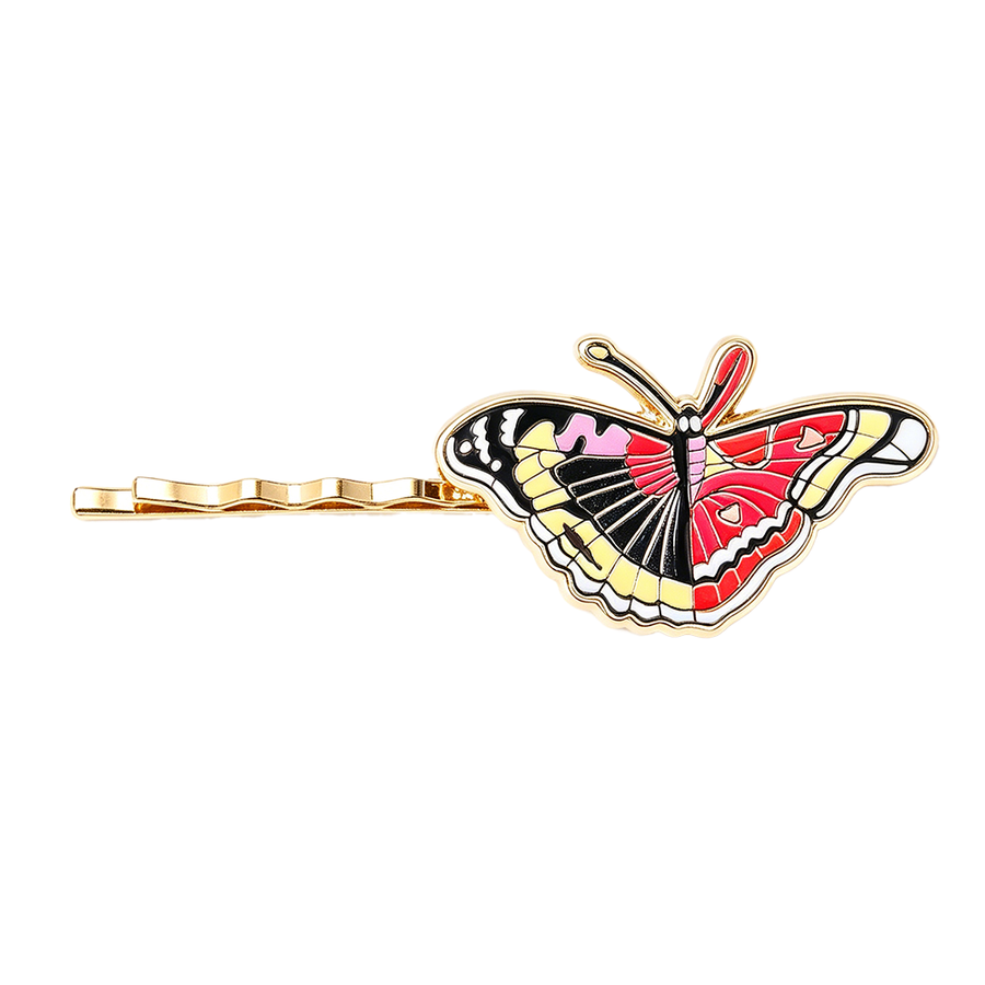 Hard Enamel Metal Hair Clips - Custom Patch Factory