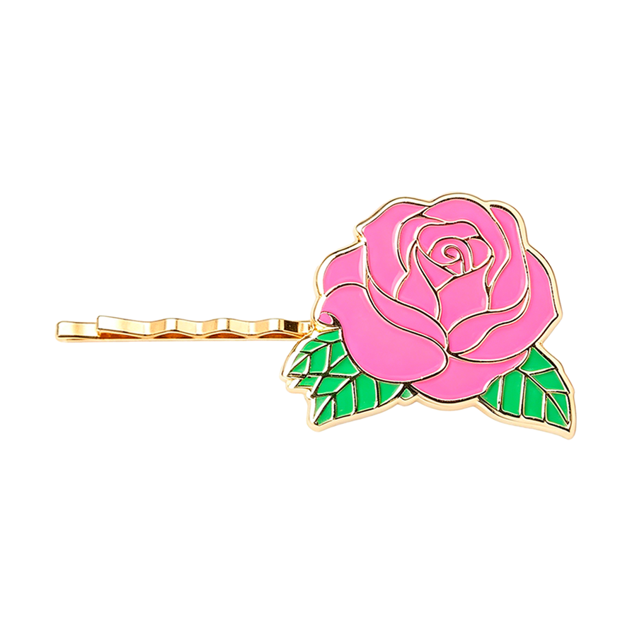 Soft Enamel Metal Hair Clips - Custom Patch Factory