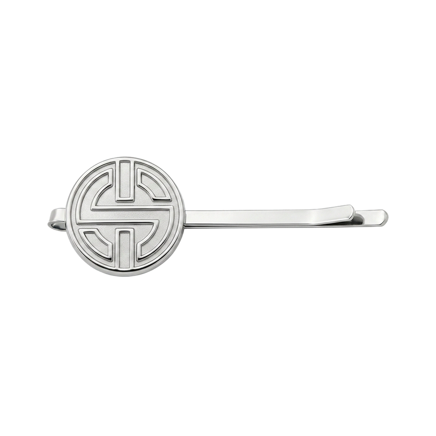 Die Struck Metal Hair Clips - Custom Patch Factory