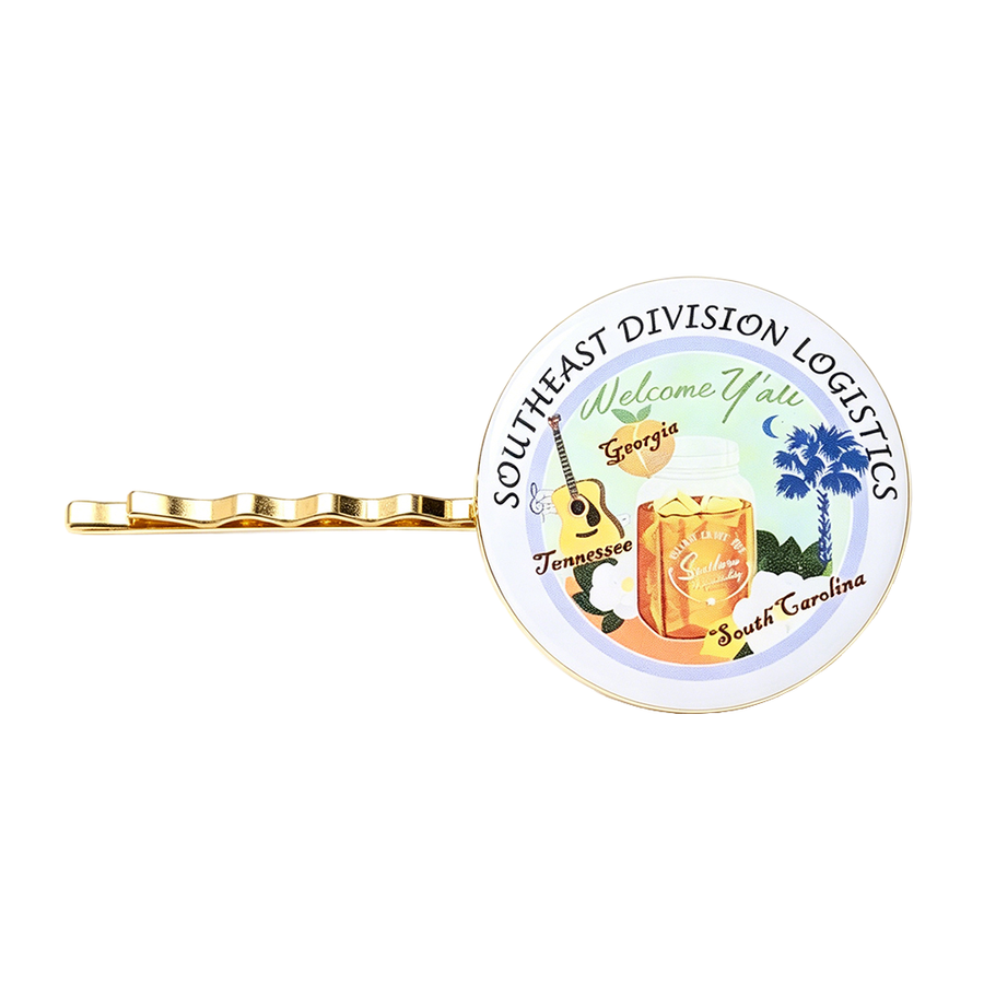 Offset Printing Metal Hair Clips - Custom Patch Factory