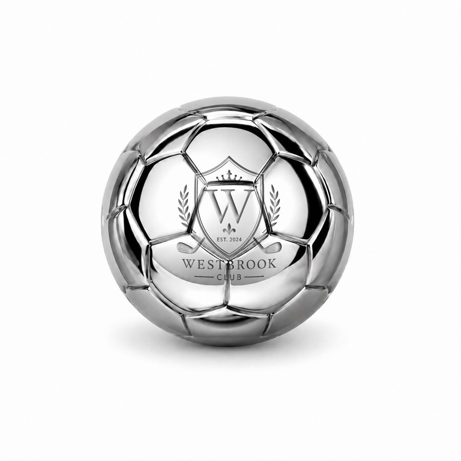 Soccer Ball Stainless Steel Ice Cubes - Custom Patch Factory