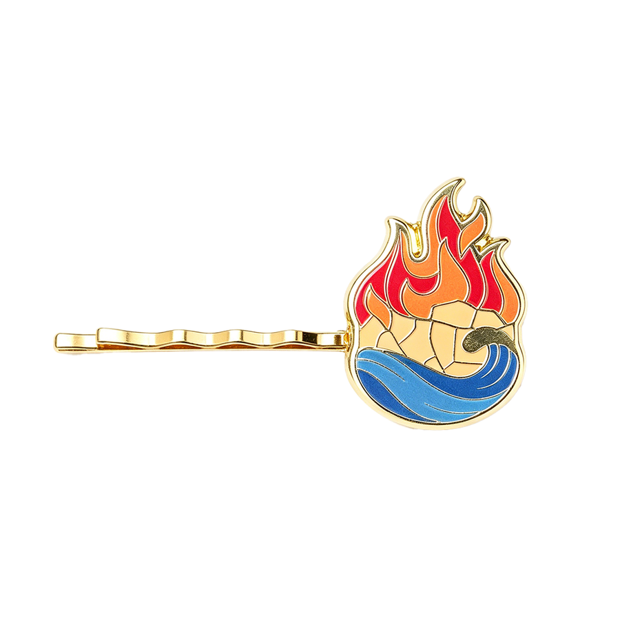 Hard Enamel Metal Hair Clips - Custom Patch Factory