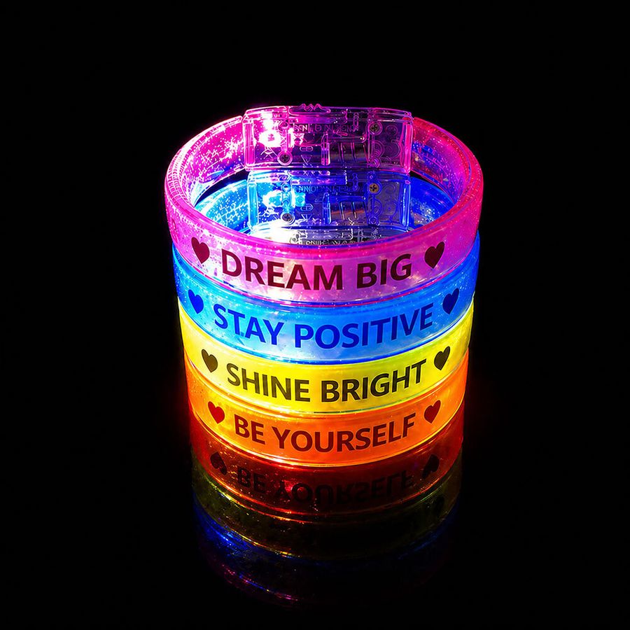 Glow Wristbands - Custom Patch Factory