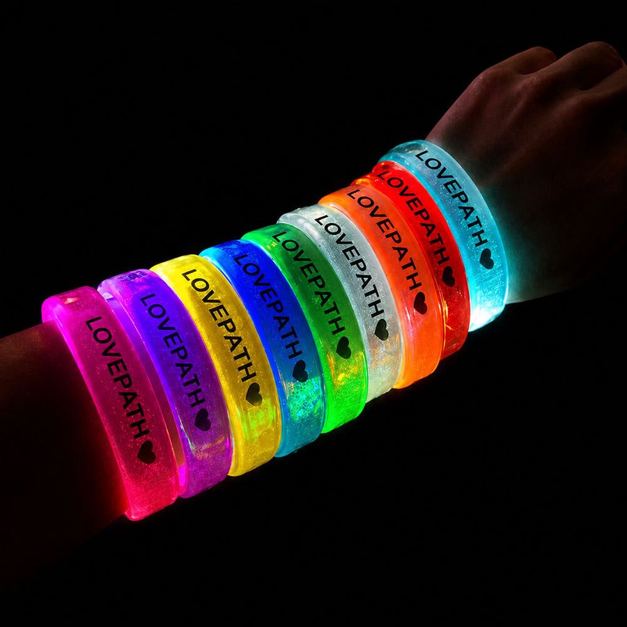 Glow Wristbands - Custom Patch Factory