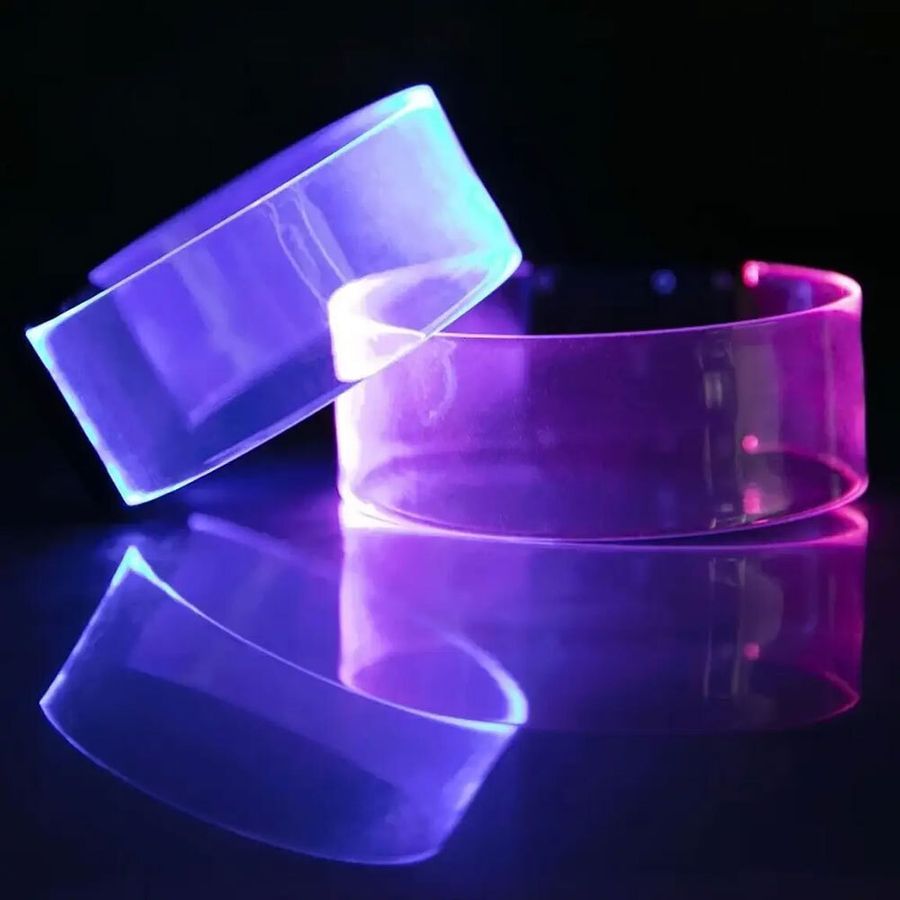 Light Up Magnetic Wristbands - Custom Patch Factory