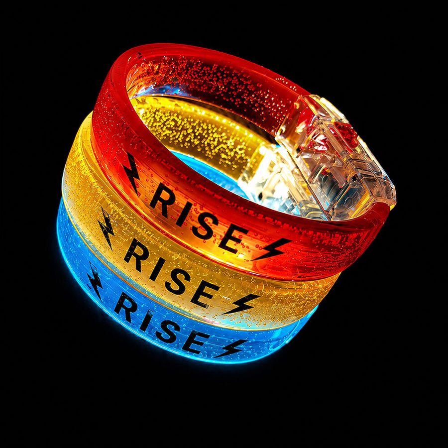 Glow Wristbands - Custom Patch Factory