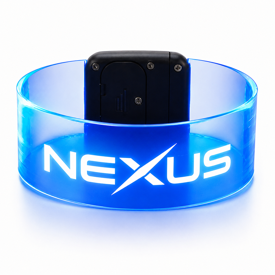 Light Up Magnetic Wristbands - Custom Patch Factory