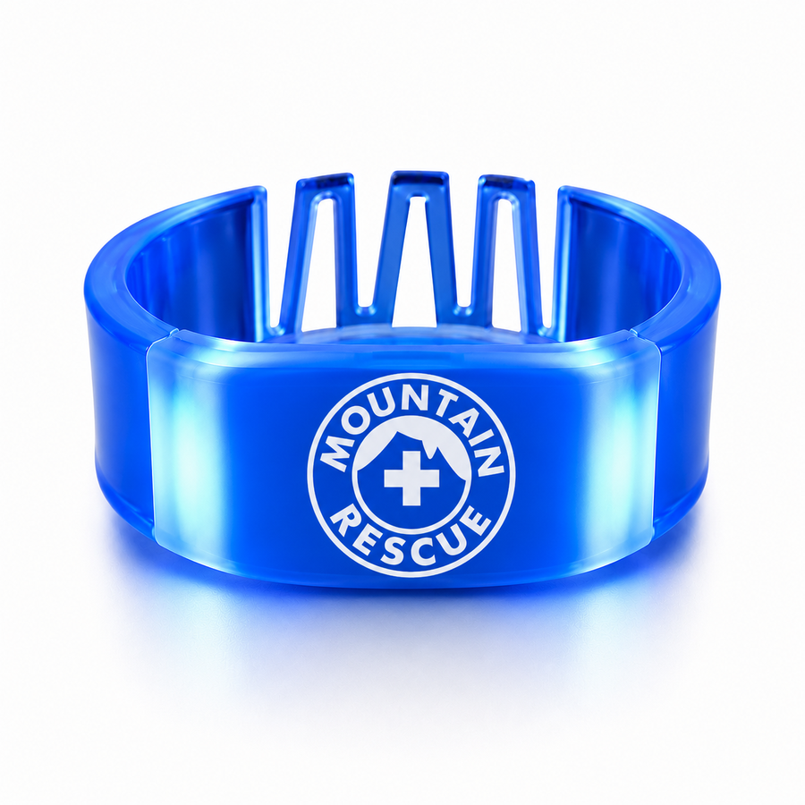 Glow Bangle Wristbands - Custom Patch Factory