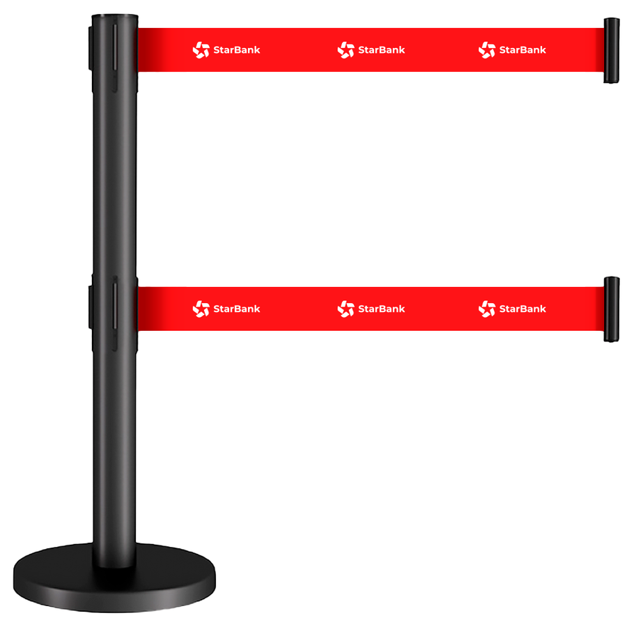 Dual Belts Stanchions - Custom Patch Factory