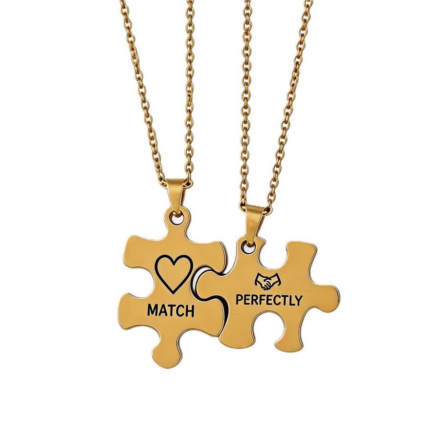 Couple Necklaces - Custom Patch Factory