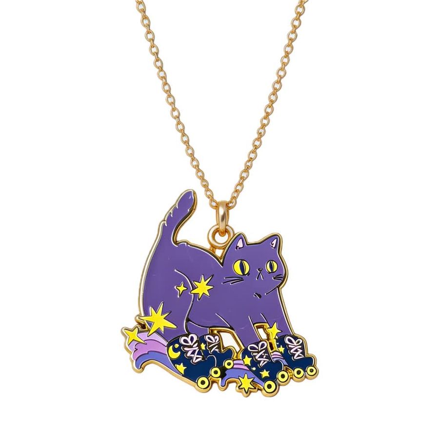 Hard Enamel Charm Necklaces - Custom Patch Factory