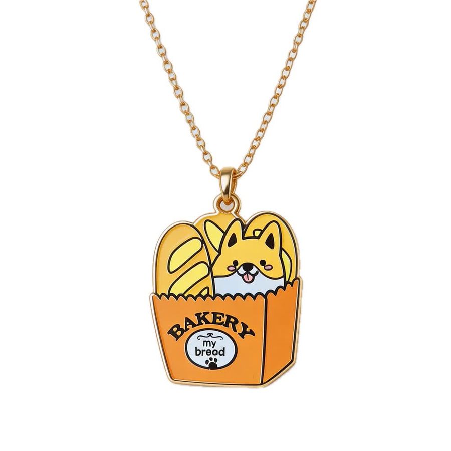 Hard Enamel Charm Necklaces - Custom Patch Factory