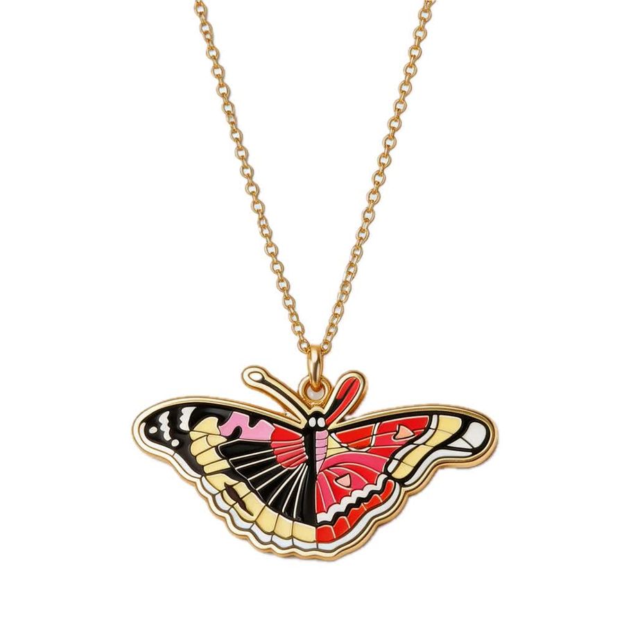 Hard Enamel Charm Necklaces - Custom Patch Factory