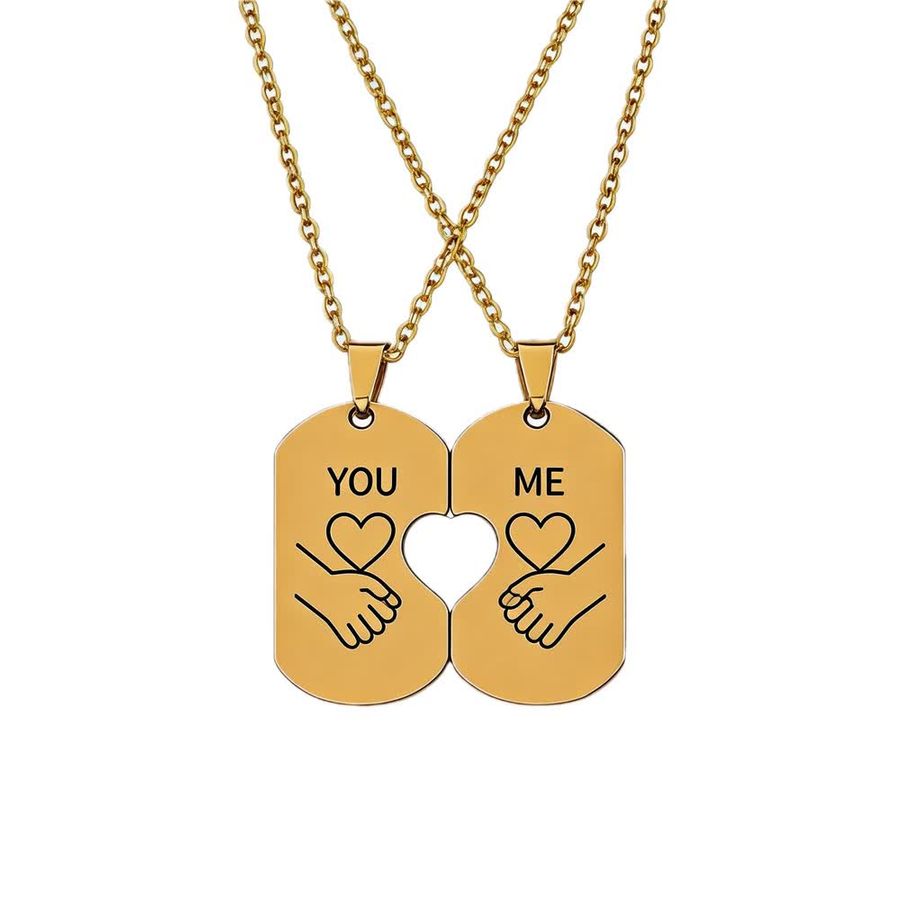 Couple Necklaces - Custom Patch Factory