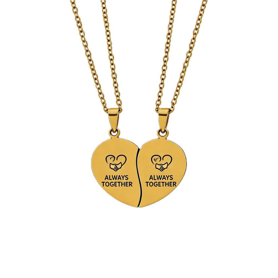 Couple Necklaces - Custom Patch Factory
