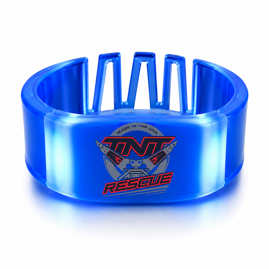 Glow Bangle Wristbands - Custom Patch Factory