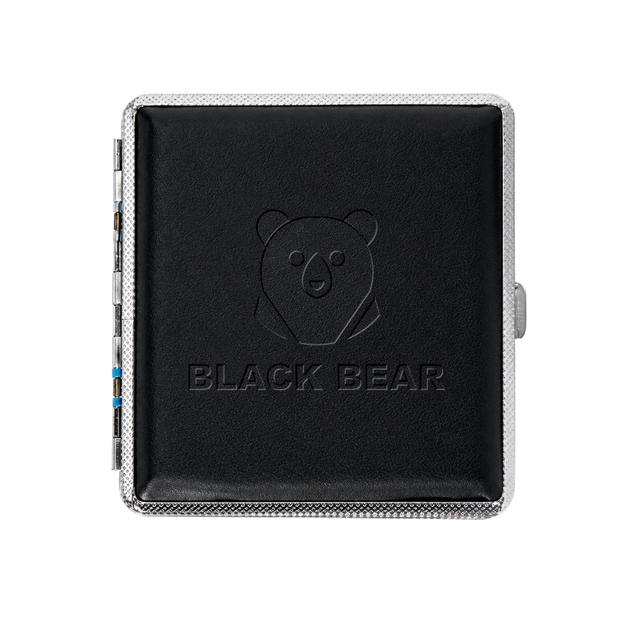 Leather Grain Metal Cigarette Cases - Custom Patch Factory