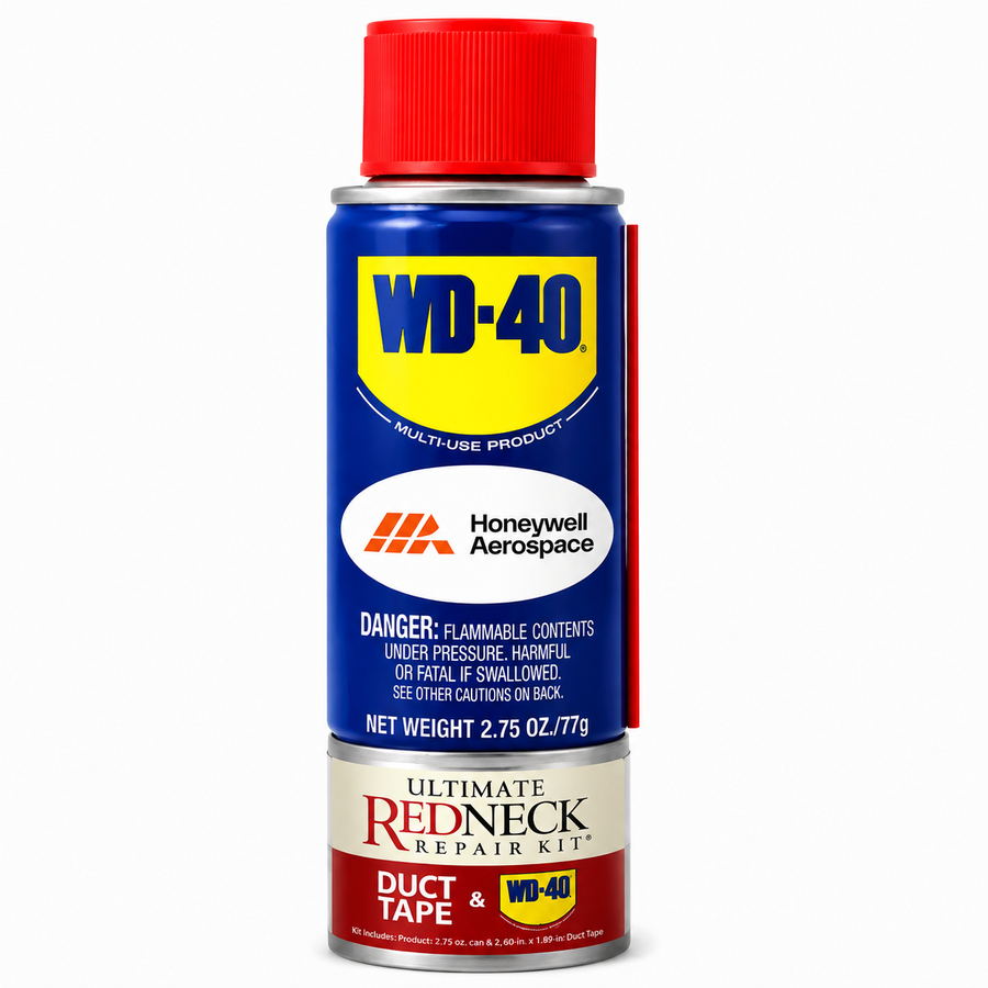 Ultimate Fix-All Kits, WD-40 2.75 oz Handy Cans and 6 yards of Duct Tapes - Custom Patch Factory