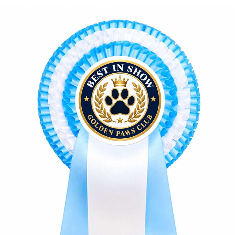 Giant Rosette Buttons - Custom Patch Factory