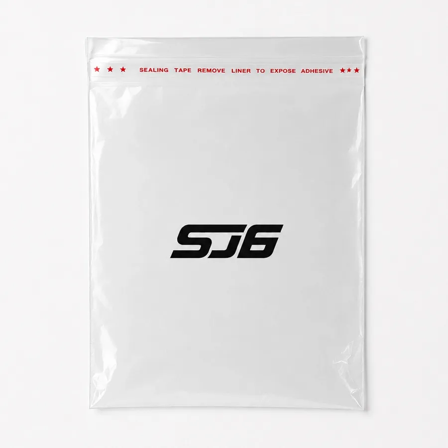 Resealable Clear Poly Bags - Custom Patch Factory