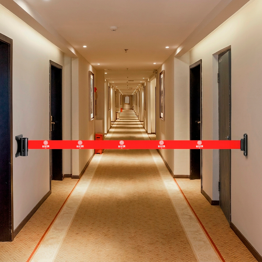 Wall Mount Retractable Belts - Custom Patch Factory