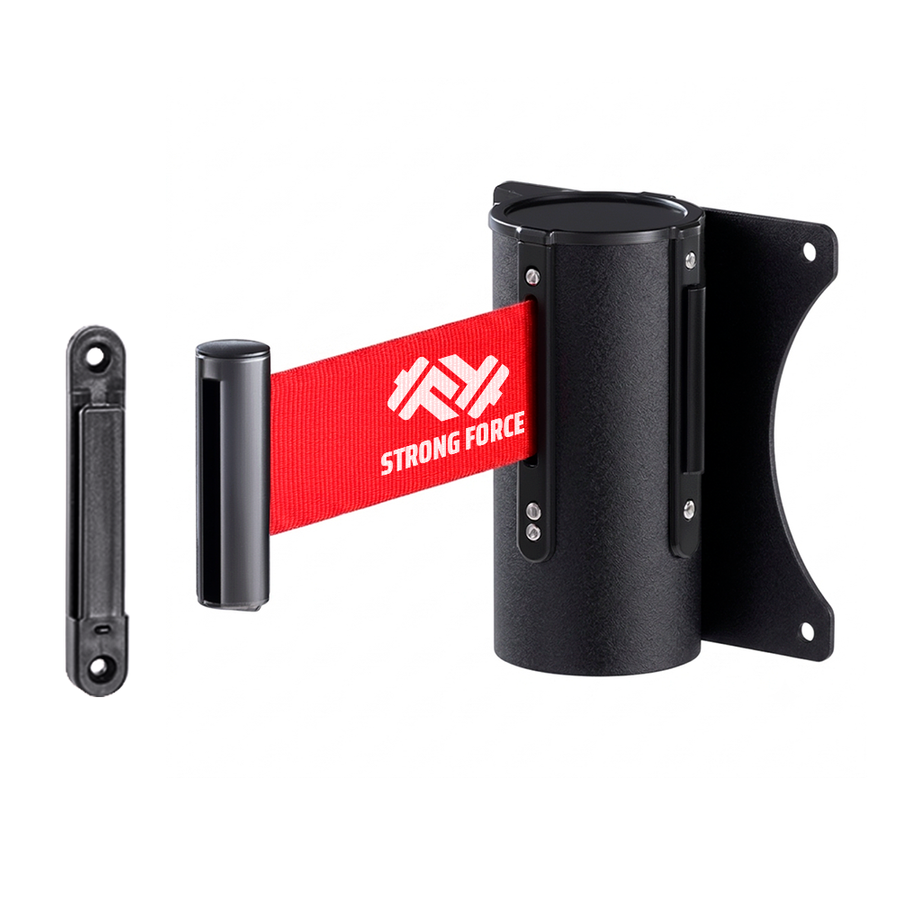 Wall Mount Retractable Belts - Custom Patch Factory