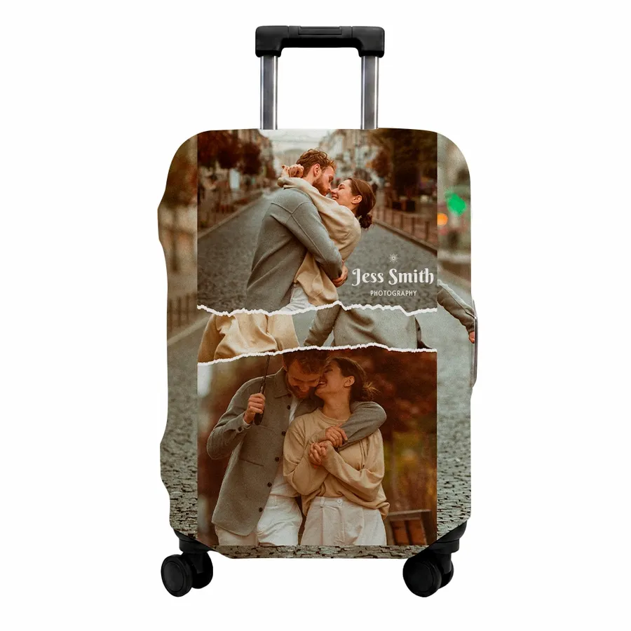 Photo Luggage Covers - Custom Patch Factory