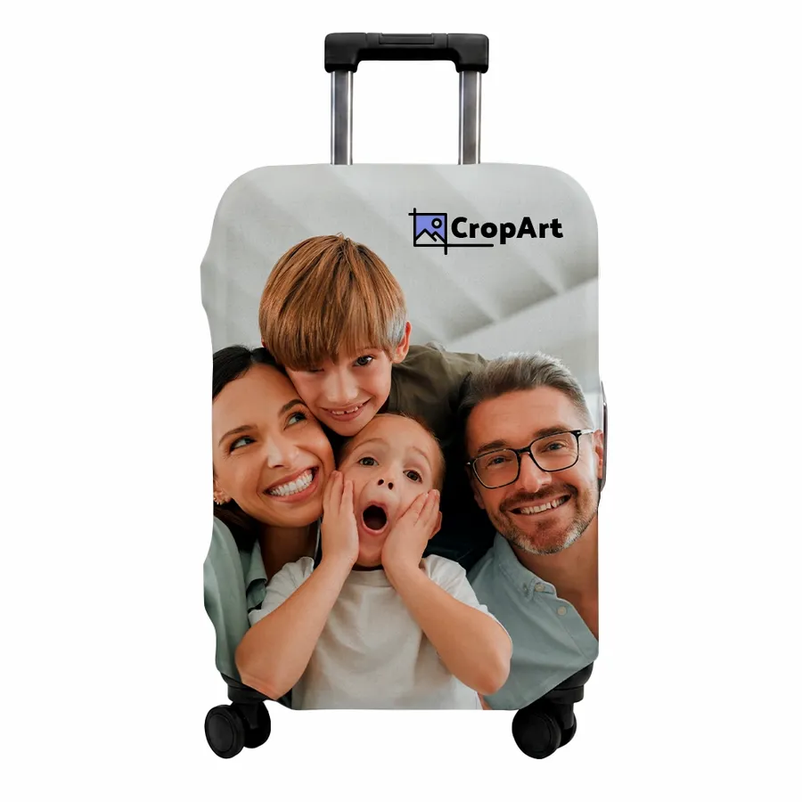 Photo Luggage Covers - Custom Patch Factory