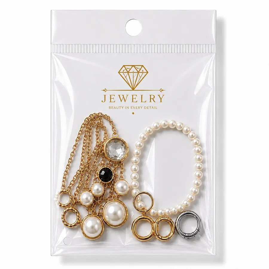 Header Bags with Round Hang Hole - Custom Patch Factory