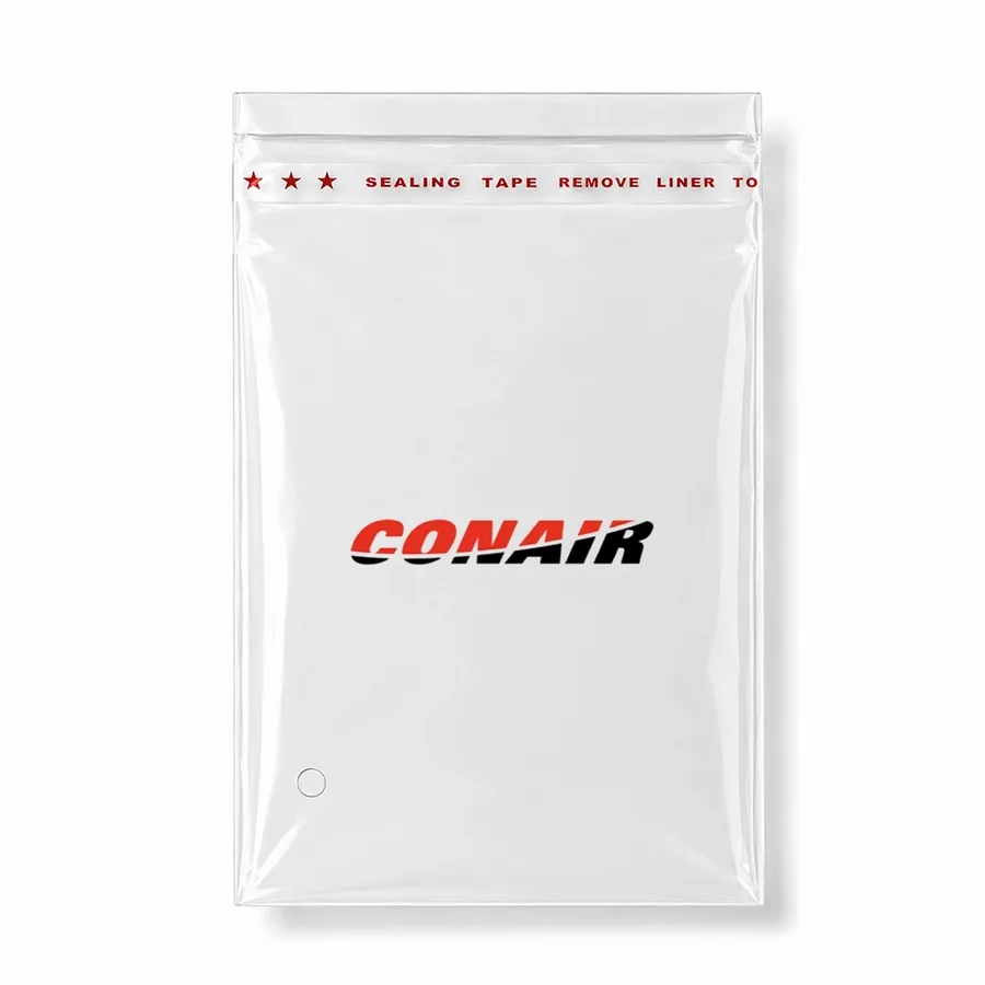 Resealable Clear Poly Bags - Custom Patch Factory