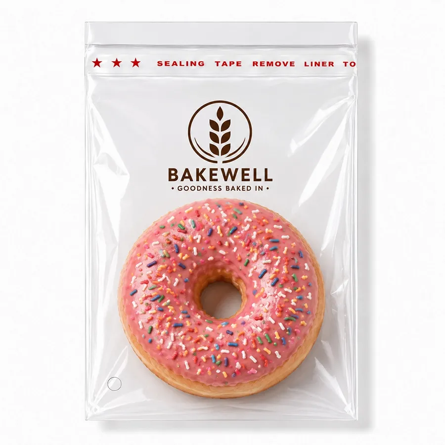 Resealable Clear Poly Bags - Custom Patch Factory