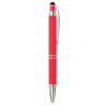 Serene Two Lines Metal Ball Pen Red
