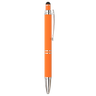 Serene Two Lines Metal Ball Pen Orange