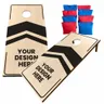 Wooden Cornhole Board Set