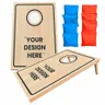 Wooden Cornhole Board Set